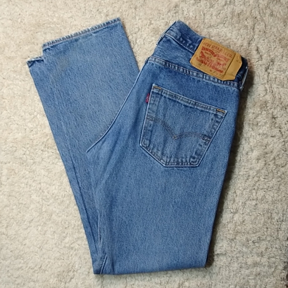 Levi's Denim - Awesome Faded Levi's 501 30/30 Button Fly